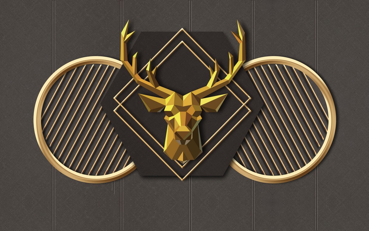 Фреска Скандинавское золото